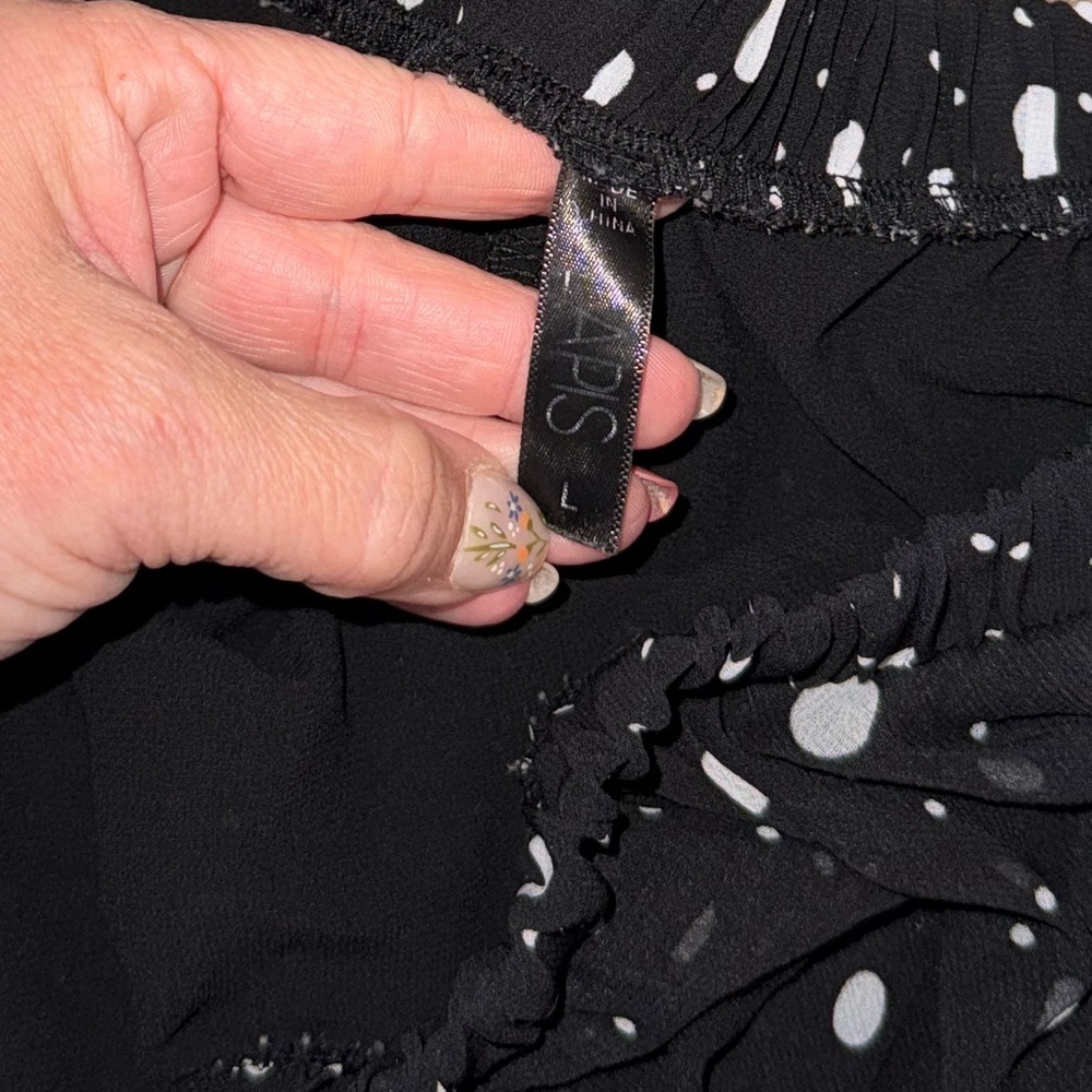 LAPIS • Polka Dot Twirl Skirt - Picture 4 of 10